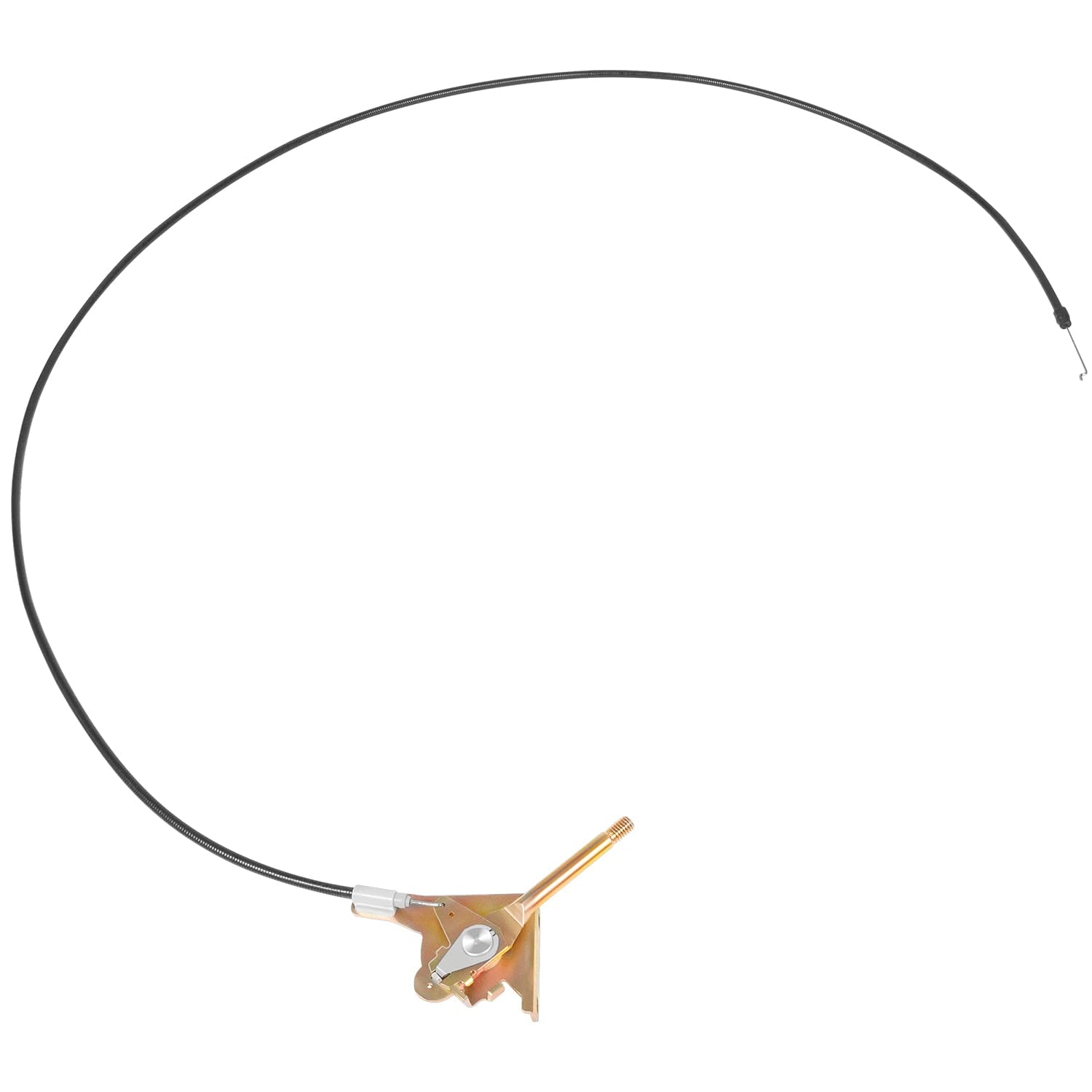 Zymurgoes 603409 Throttle Control Cable 60” Fits For Hustler Zero-Turn Mowers Compatible With Super Z, Super Z Hd, Rd Super Z Hd, Super Z Ex, X-One And Super 104