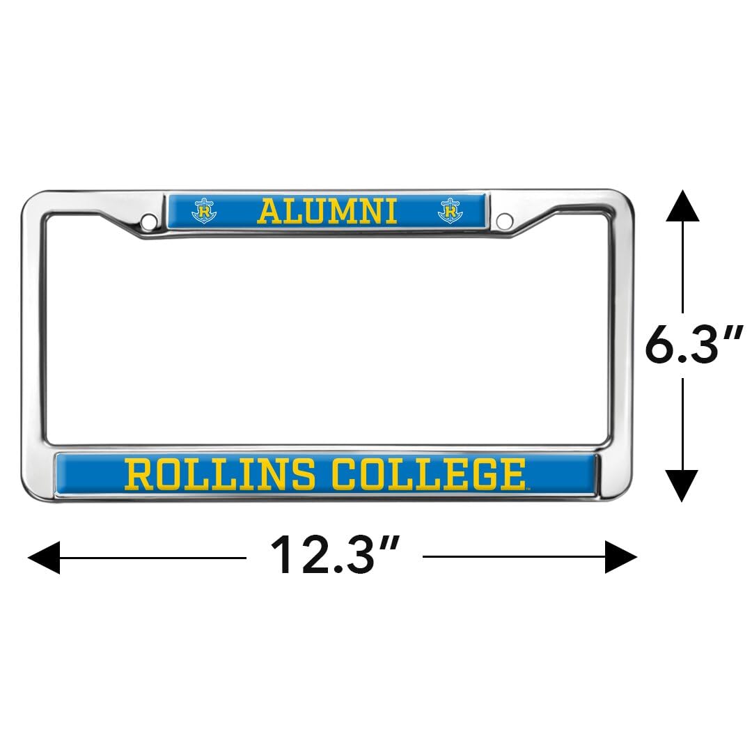 Rollins College Alumni Full Size Standard License Plate Metal Frame