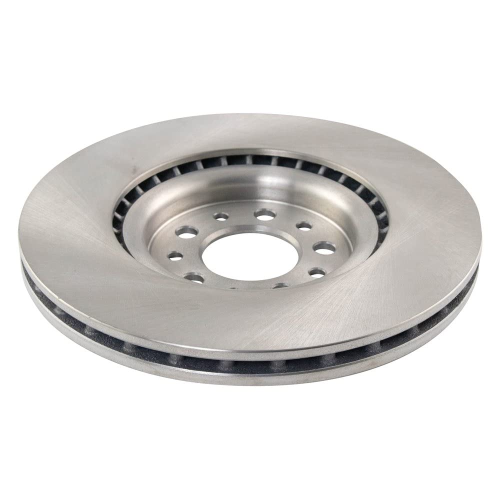 Trq Front Brake Rotors Set Vented Compatible With 2015-2017 Chrysler 200 2014-2023 Jeep Cherokee