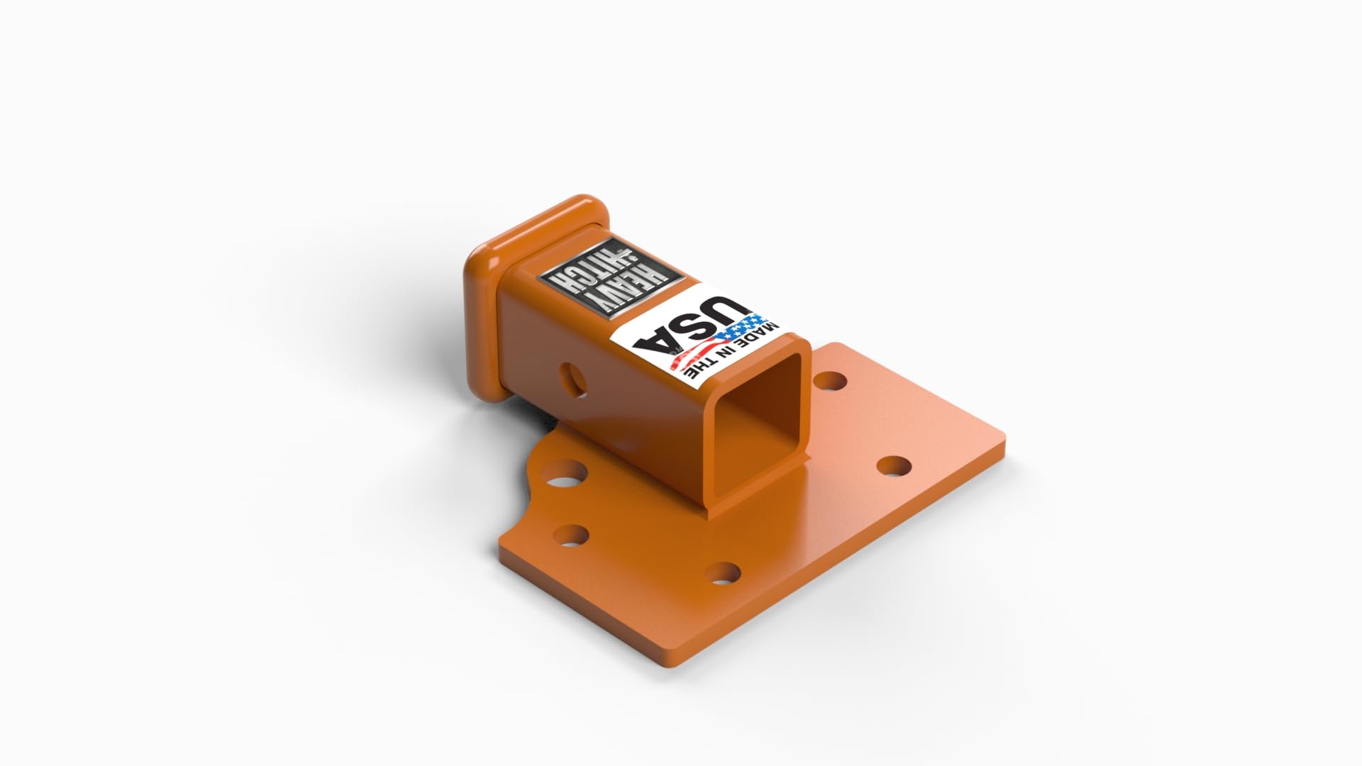 Rear 2' Receiver Hitch Plate For Kubota Bx Series