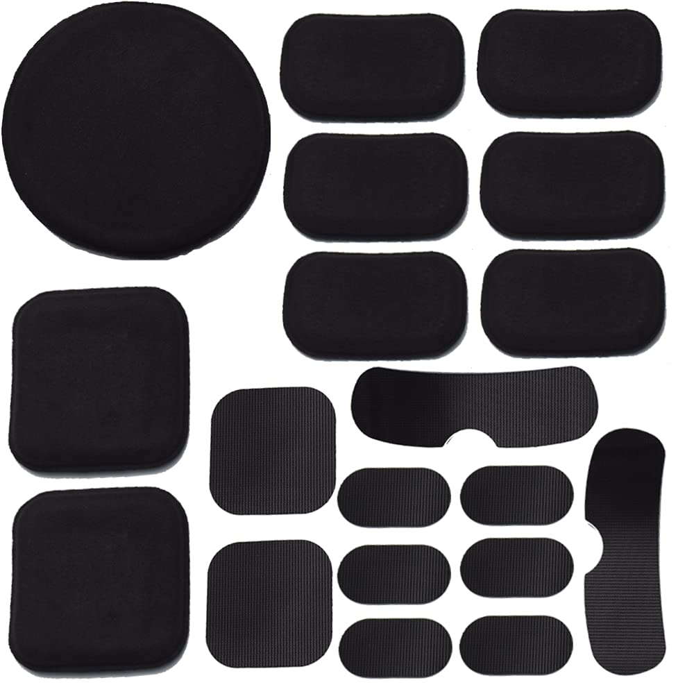 Universal Airsoft Helmet Padding Kits, Motorcycle Helmet Foam Pads Padding Replacement Kits Set Mats for Fast Mich ACH USMC PASG