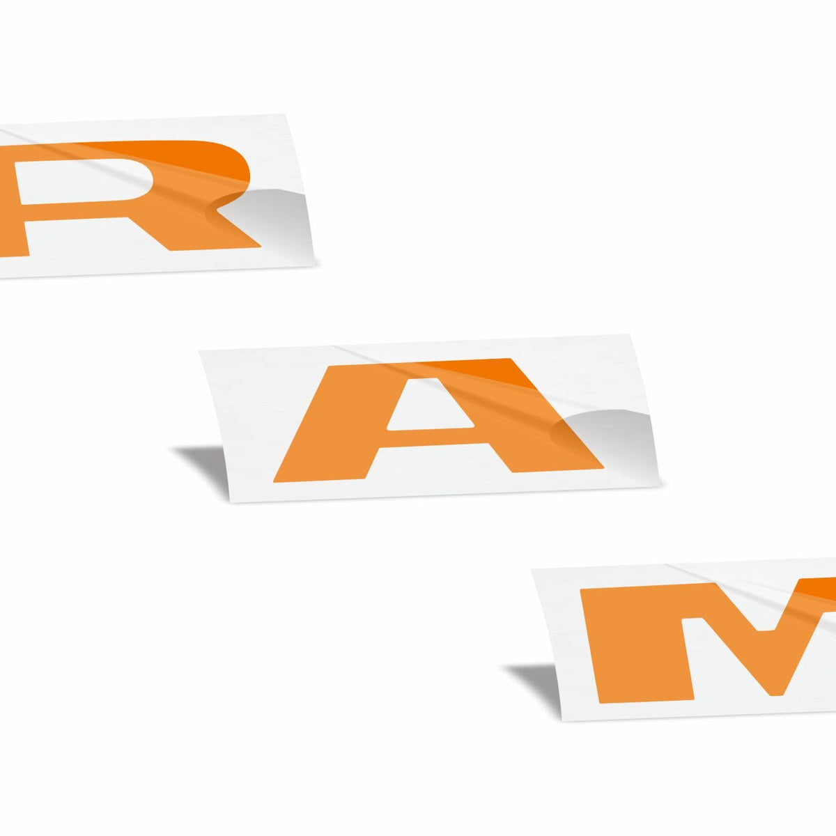 Reflective Concepts RAM Grille Emblem Overlay Decal 2019-2024 Ram 1500 ...