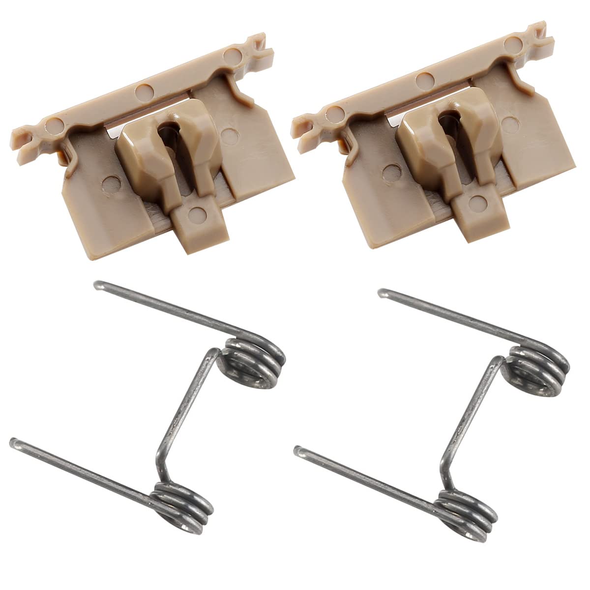 Wahfox 4 Pcs Spring Tension & Replacement Swing Head Guide Block Plastic Tongue Cam Follower For Wahl Magic Clip 8148/8504/8591/