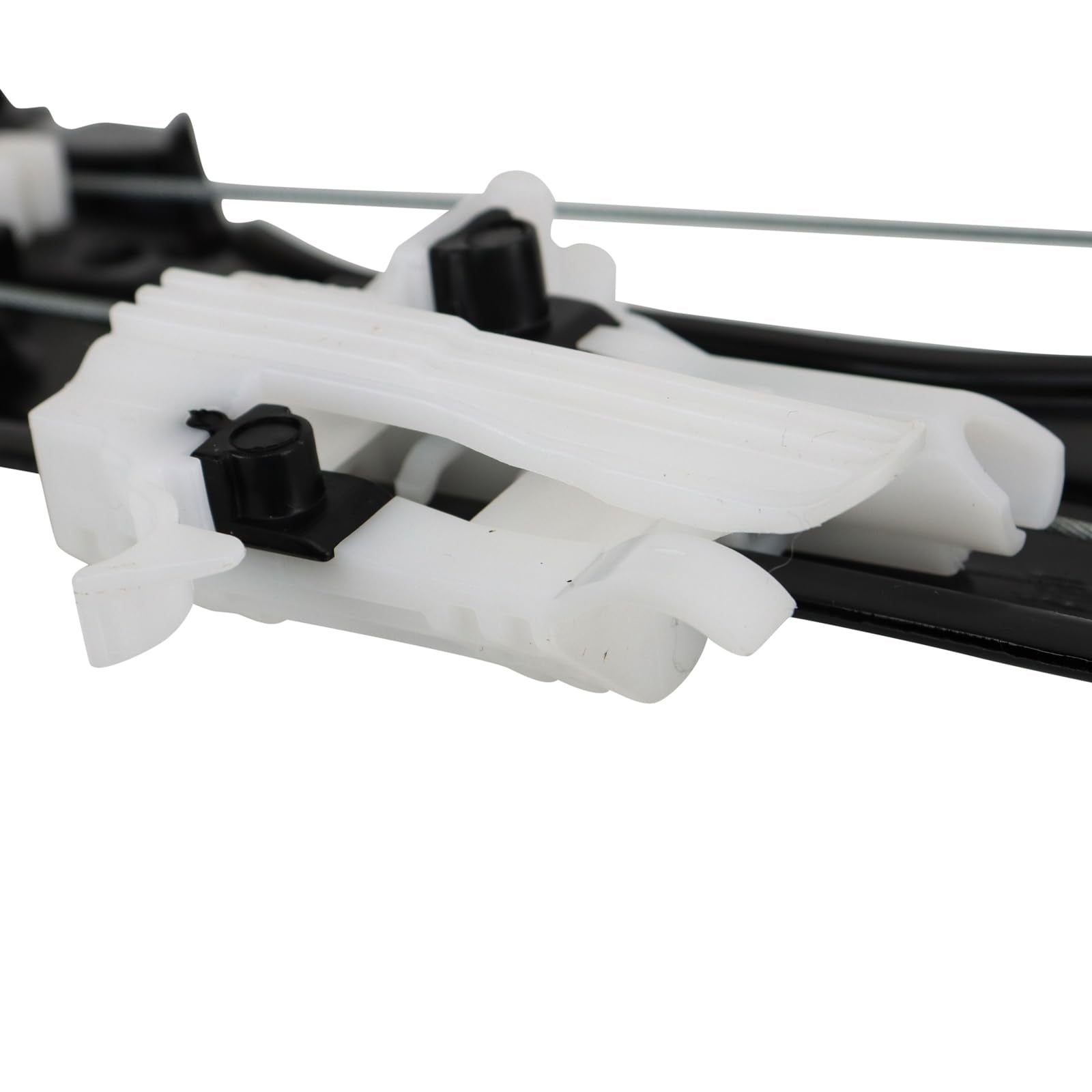 Trq Front Left Power Window Regulator & Motor Assembly Drivers Side Compatible With 2012-2019 Fiat 500