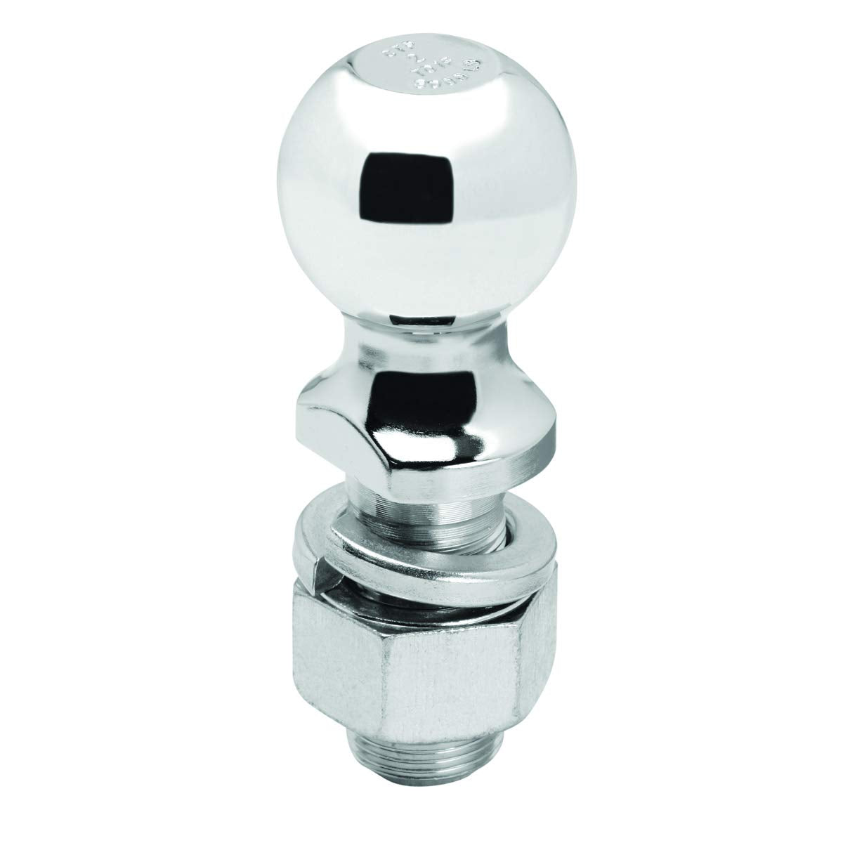 Reese 63830 Class Iv Hitch Ball - 2'' Ball X 1-1/4'' Shank X 2-3/4'' Shank Length, 8,000 Lbs. Gtw, Chrome