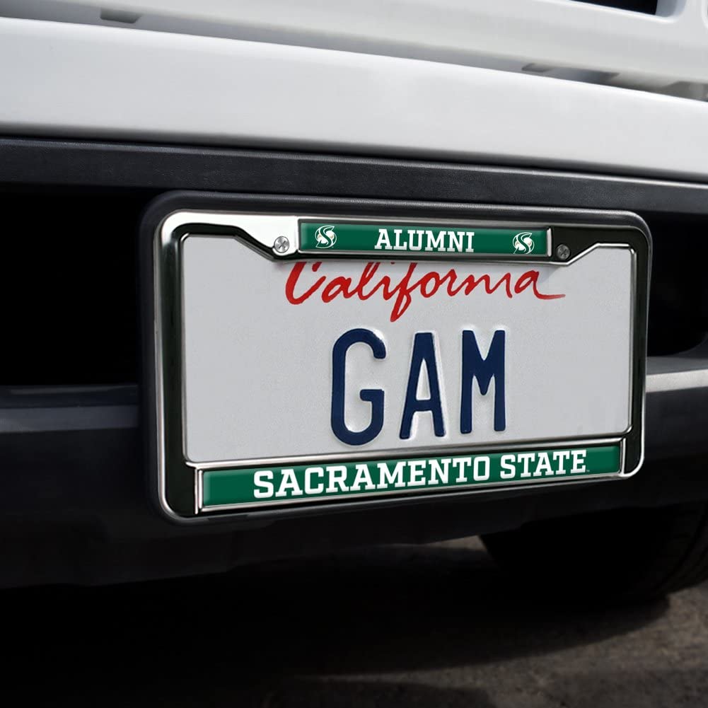 GRAPHICS & MORE Sacramento State Alumni Metal License Plate Frame, Full Size, One Size
