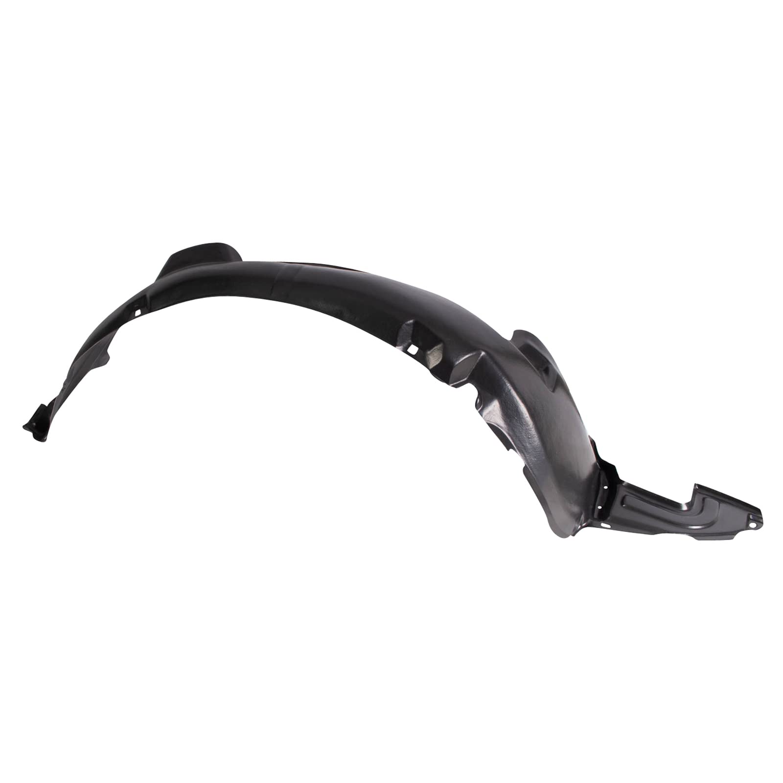 Trq Front Inner Fender Liner Set Compatible With 2009-2010 Hyundai Elantra Hy1248118 Hy1251112