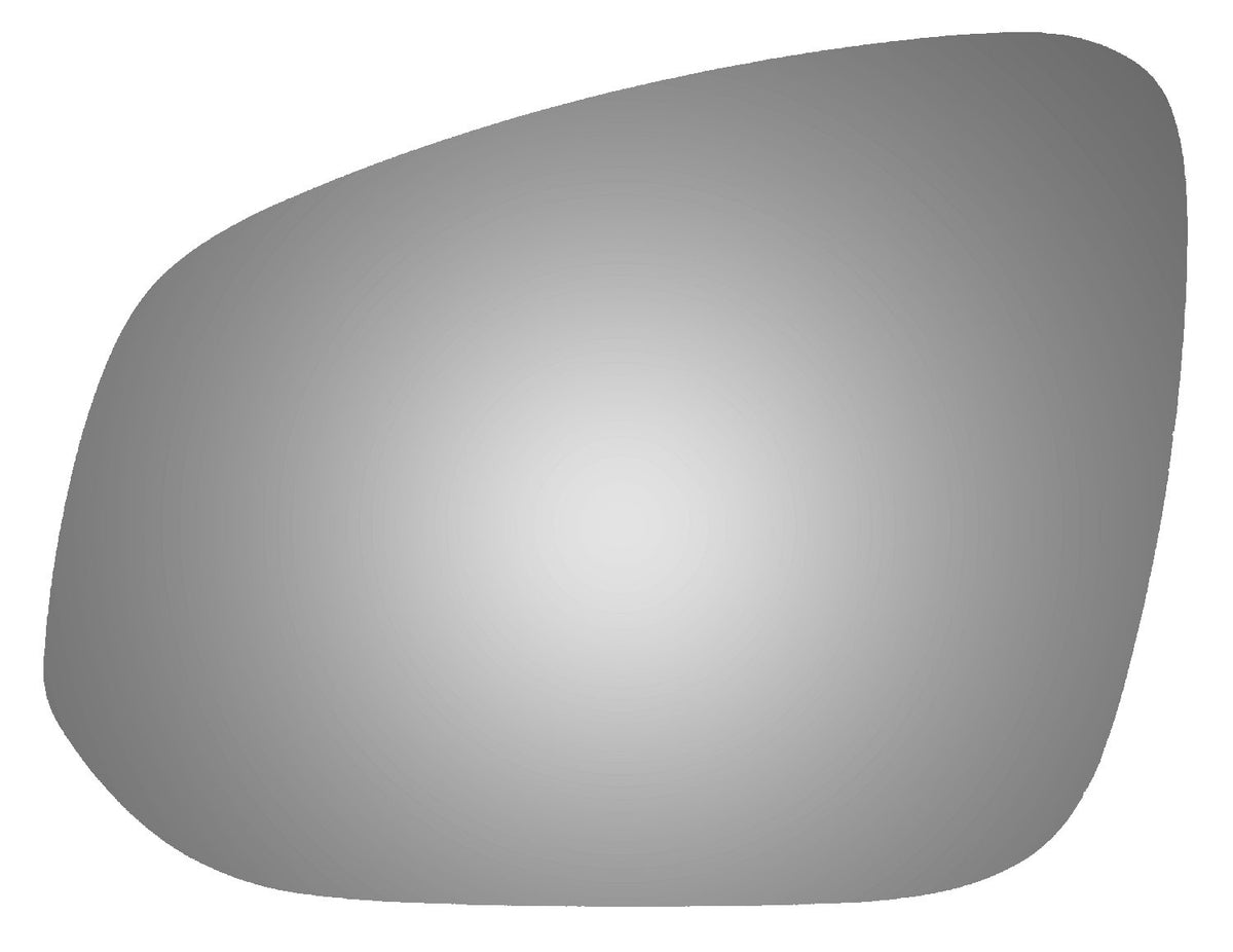 Burco 4518 Flat Driver Side Replacement Mirror Glass (Mount Not Included) - Fits 2013-2016 Toyota RAV4, 2014-2017 Toyota 4Runner, 2016 Toyota Tacoma