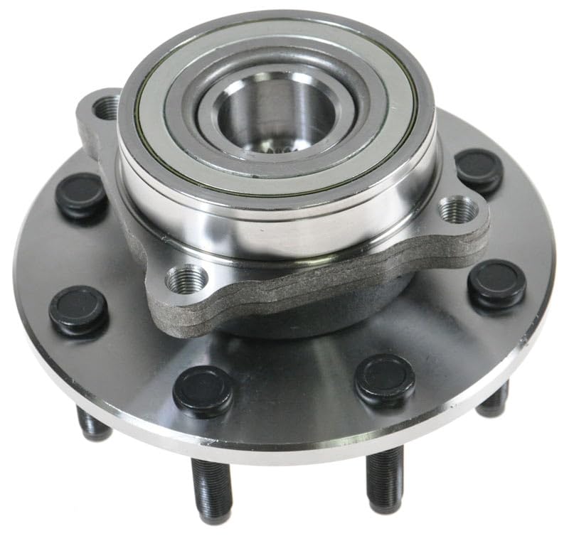 Trq Front Wheel Bearing & Hub Assembly 4Wd With Abs Sensor Compatible With 2000-2001 Dodge Ram 2500