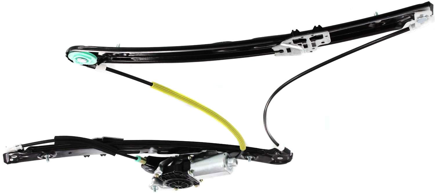 Evan Fischer Power Window Regulator with Motor Compatible with BMW 325i 2001-2005 325xi 330i 323i 1999-2000 330xi 328i 1999-2000 320i Front, Driver Side for Sedan/Wagon Replaces# 51337020659-PFM