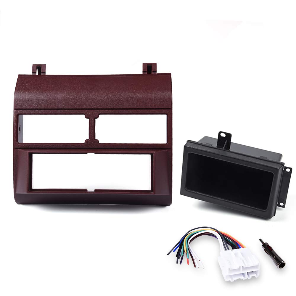 Pit66 Dash Cover Panel Install Dash Kit Wire Harness Adapter Compatible With 1988-1994 Chevy Gmc Trucks Mount Dashboard Cover Re
