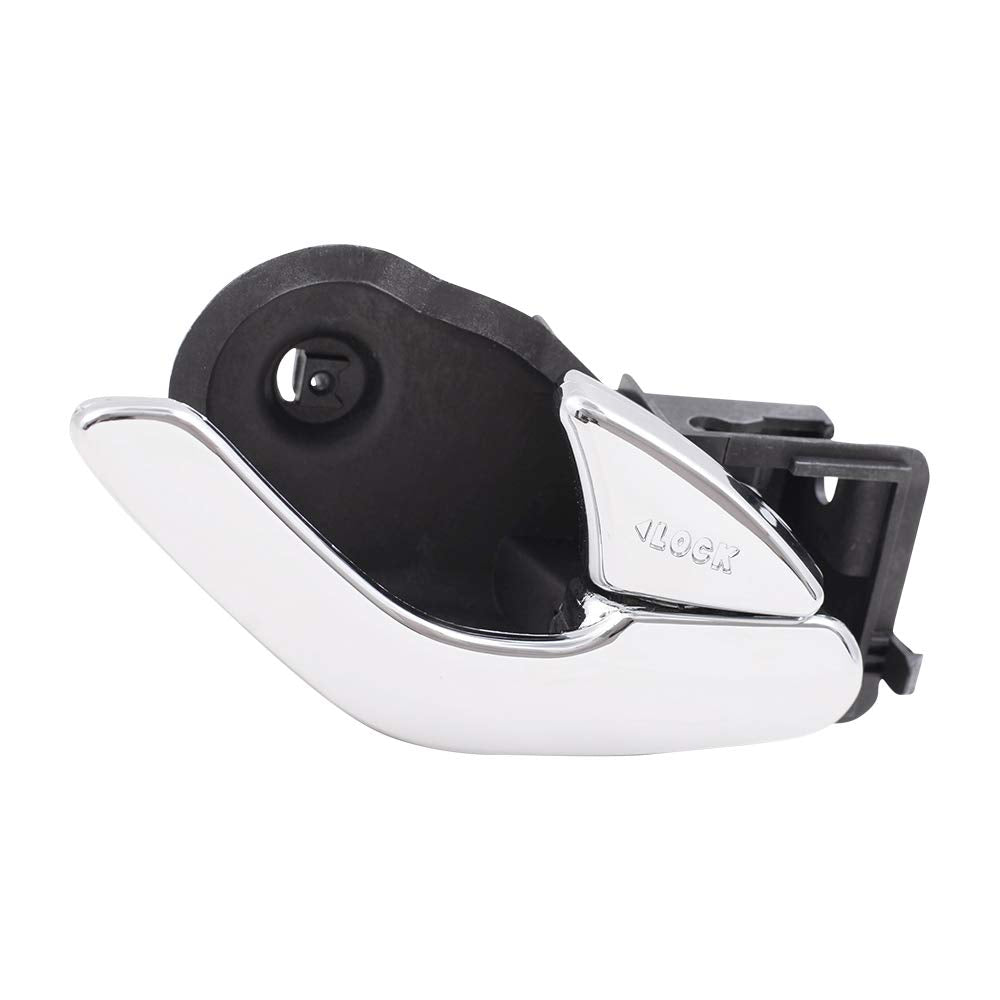 AutoandArt Brock Replacement Pair Set Inside Interior Chrome Door Handles Compatible with Escape Mariner & Hybrid Tribute EF92-73-330