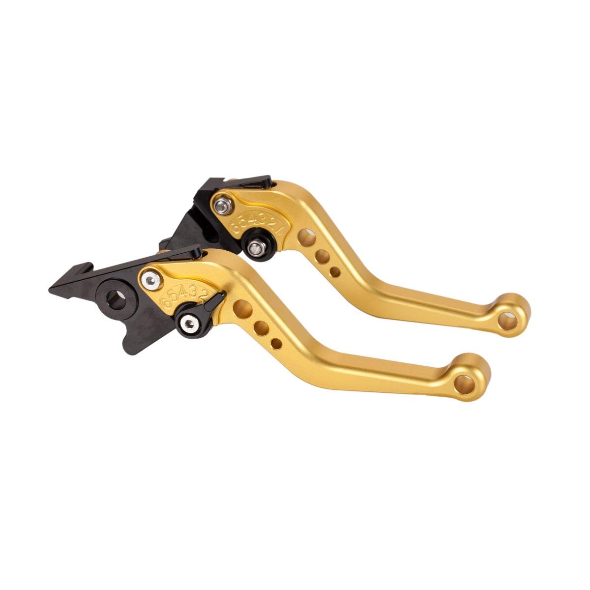 Hopider Short Brake Clutch Levers Compatible With Grom Msx125 2014-2019, Cbr250R 2011-2013, Cbr300R/Cb300F/Fa 2014-2019, Cb400F/