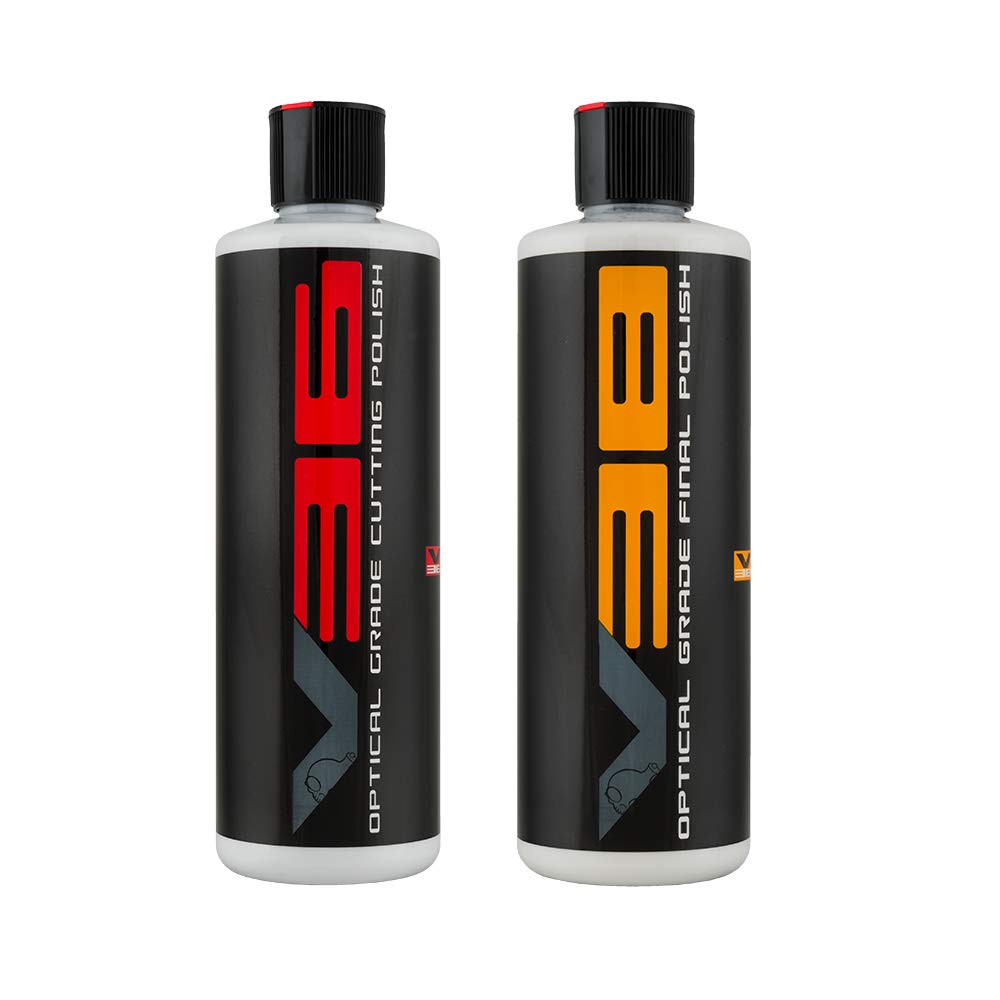 Chemical Guys Gap Vkit 101 V36 Optical Grade Cutting Polish And V38 Final Polish, 16 Ounce, 2 Items