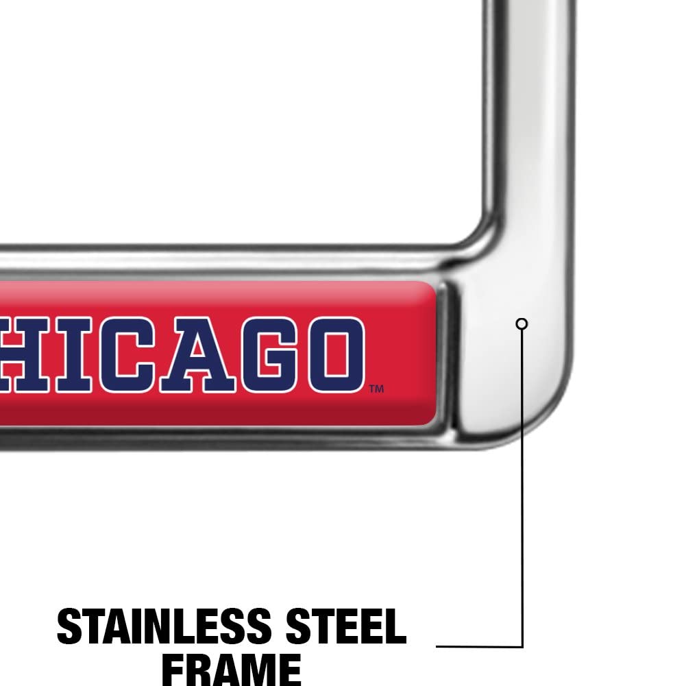 GRAPHICS & MORE UIC Alumni Metal License Plate Frame - Full Size, Standard, One Size, UIC Color