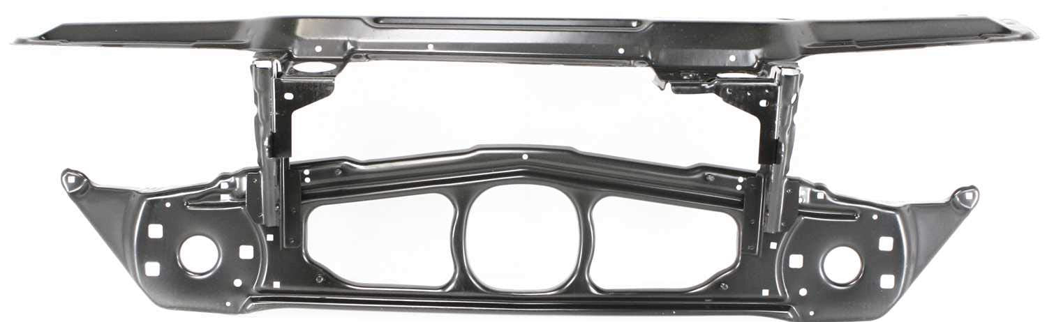 Evan-Fischer Radiator Support Assembly Compatible With 1999-2000 Bmw 323I Steel E46 Coupe/(Sedan/Wagon 99-05)