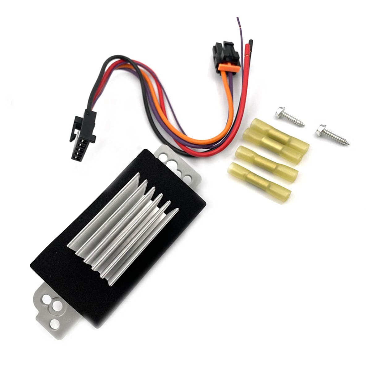 DEVMO Heater Blower Motor Fan Resistor Speed Control Module Upgrade Kit Compatible with 2003-07 HUMMER H2 19329838 19260762