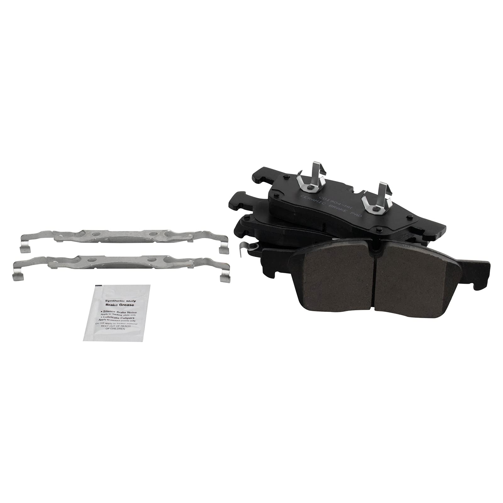 TRQ Front Brake Pads Ceramic Compatible with 2012-2020 Dodge Durango Jeep Grand Cherokee