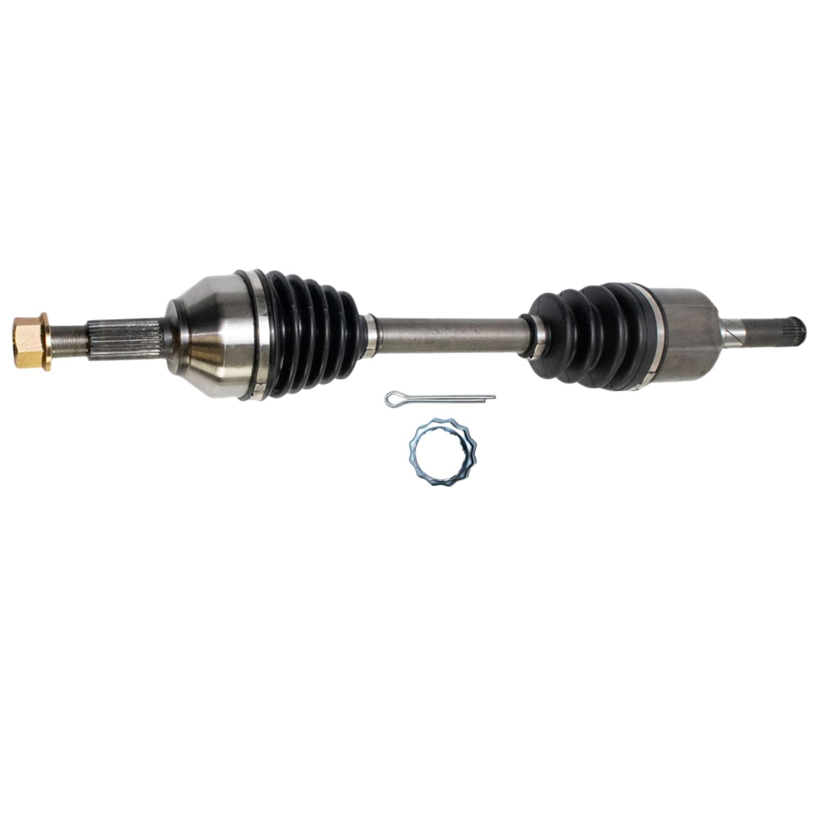 Trq Front Left Cv Axle Shaft Assembly Drivers Side Compatible With 2008-2013 Nissan Rogue 2014-2015 Rogue Select