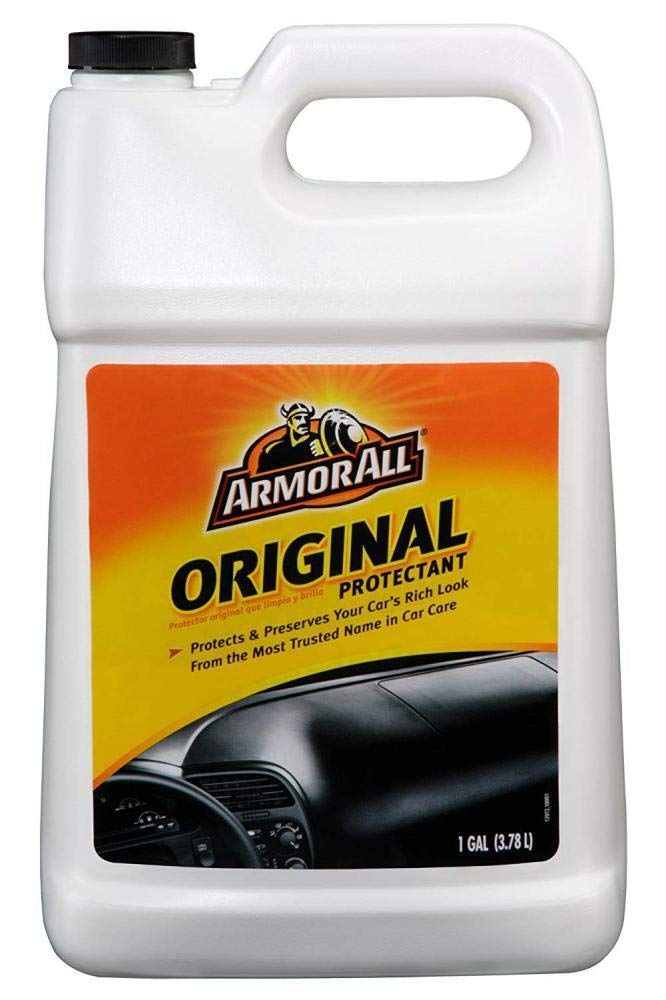 Armor All Car Protectant Refill, Car Interior Cleaner With Uv Protection, 1 Gal Each, 4 Pack