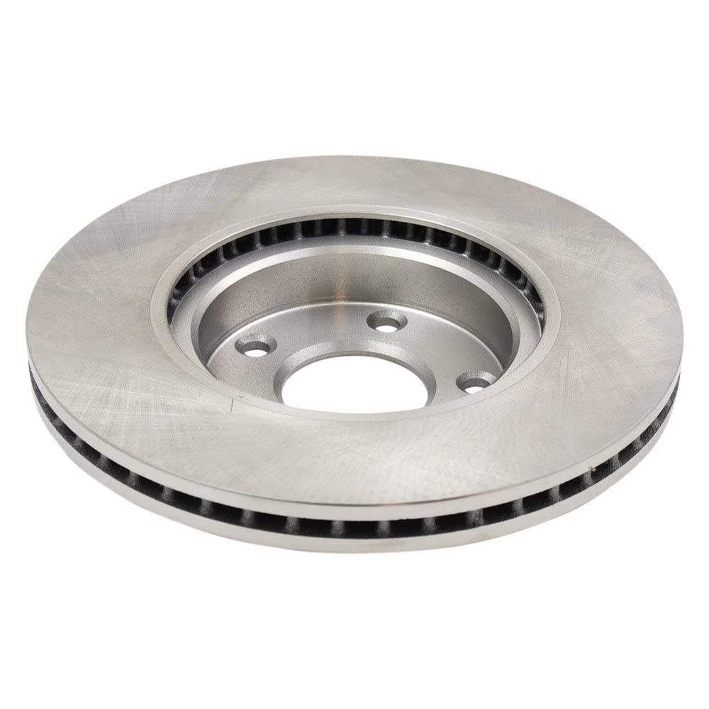 Trq Front Brake Rotors Set Vented Compatible With 2014-2018 Mazda 3 2016-2020 Cx-3