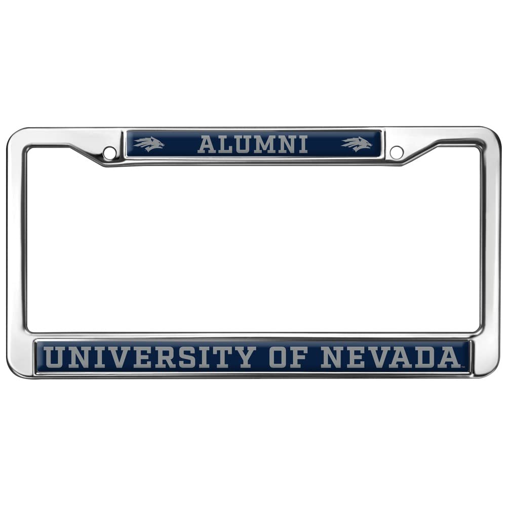 University of Nevada, Reno Alumni Logo Full Size Standard License Plate Metal Frame