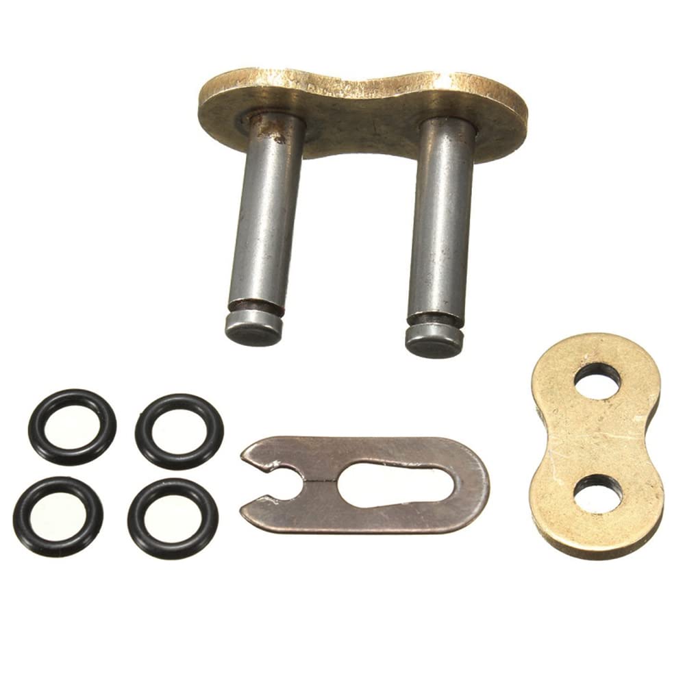 Aczmtpjgolden 4Pcs/Lot Did 525 Chain Connecting Master Link O-Ring Seal For Motorcycle Dirt Bike Atv Quad
