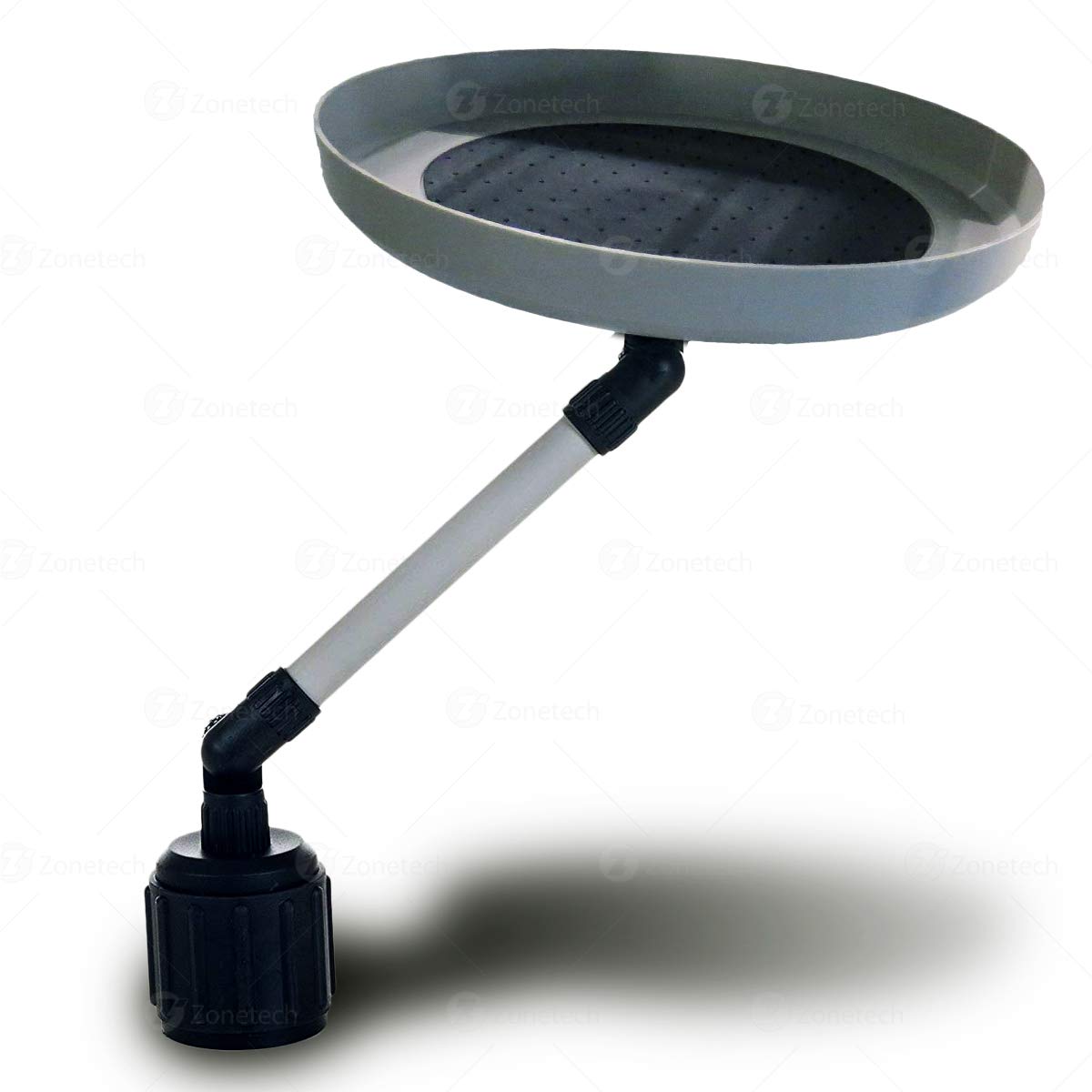 Zone Tech Car Cup Holder Swivel Tray And Storage Bin - Premium Quality 360-Degree Swivel Tray And Storage Bin Fits Most Car Cup 