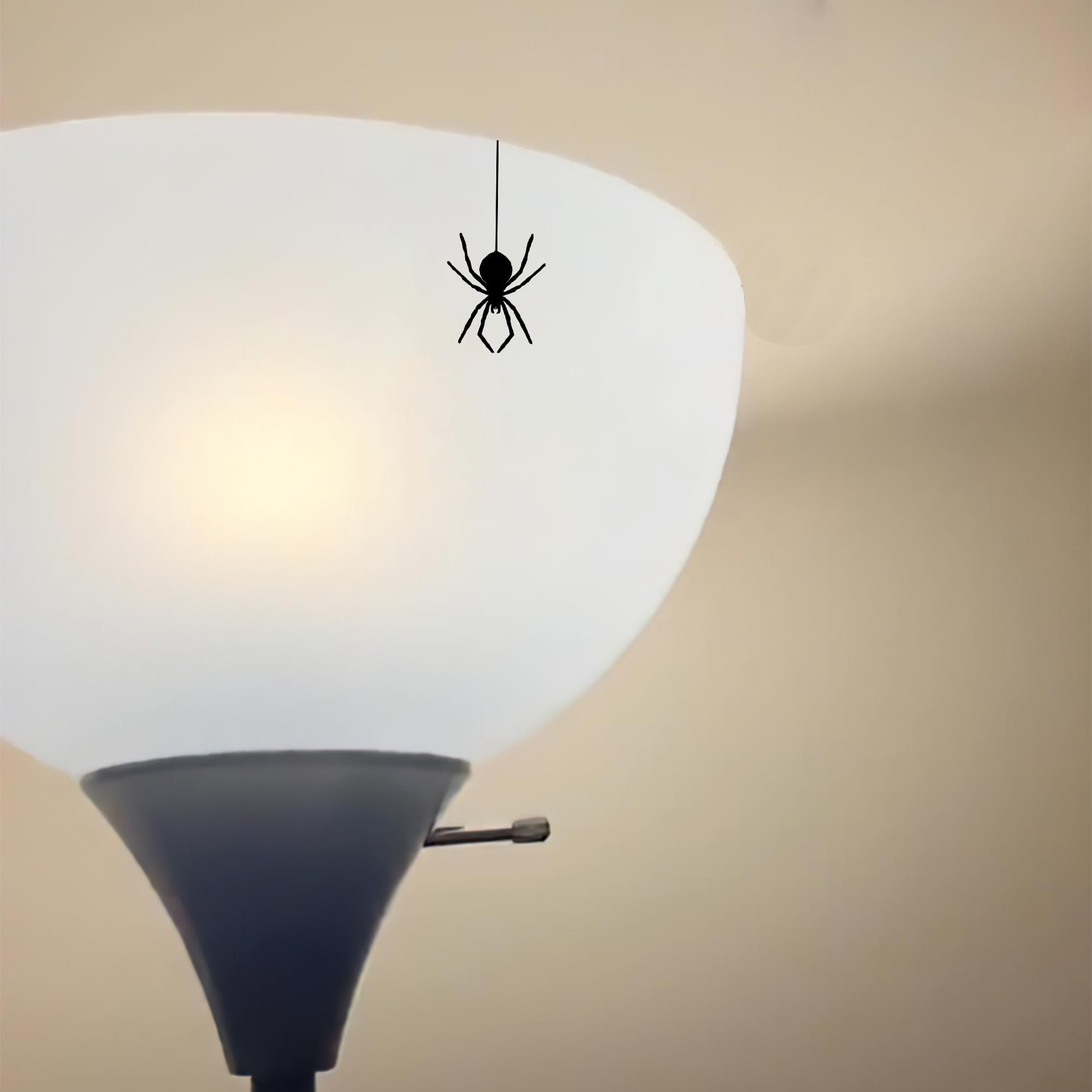 Halloween Spider Rearview Mirror Decal - 3 Pcs Funny Vanity Stickers, Car Accessories, Rear View Decor (Spider)