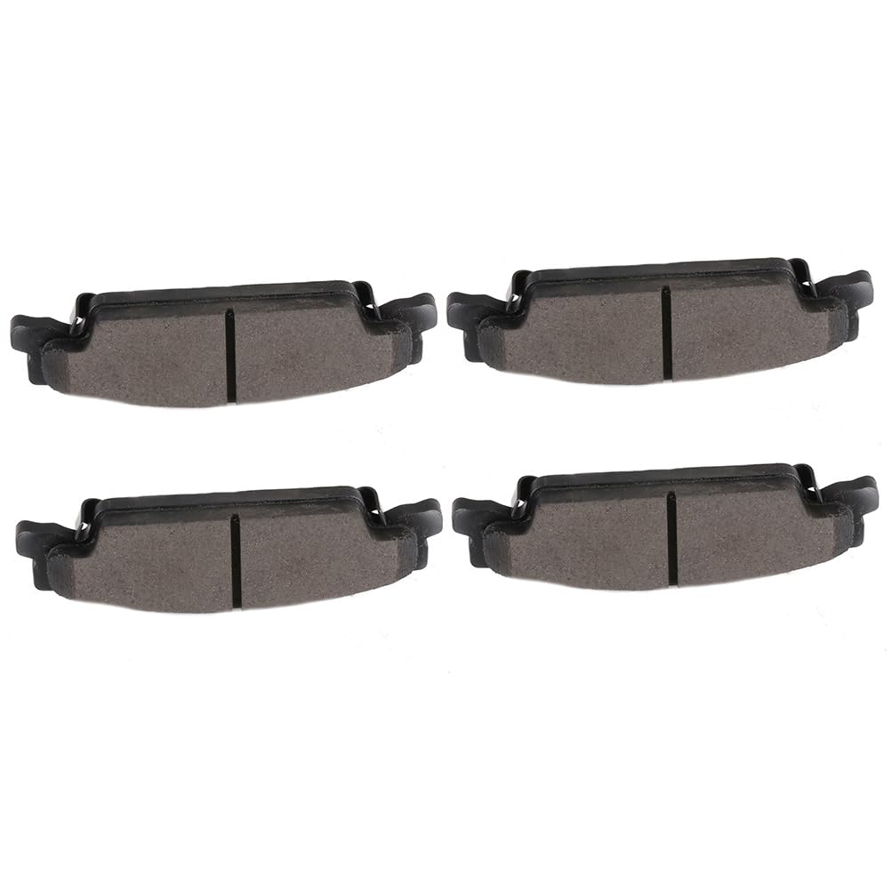 SCITOO Disc Brake Pads Kits D922-8207 Ceramic Rear Brake Pads Set Fit For Cadillac For CTS 2003-2007,For Cadillac For STS 2005-2