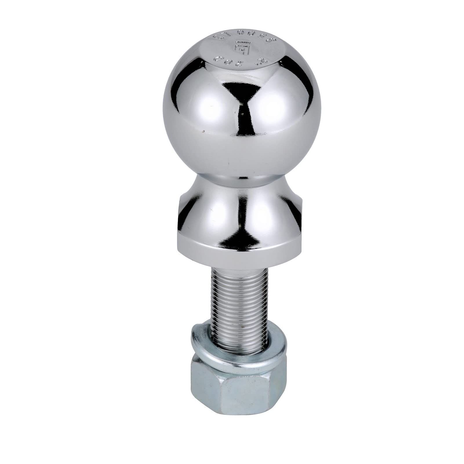 Brok Products 32948 2'' X3/4'' X2-3/8 Chrome Hitch Ball - 3500 Lb.