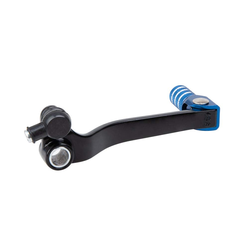 TUSK Folding Shift Lever Black/Blue Tip for Yamaha TTR