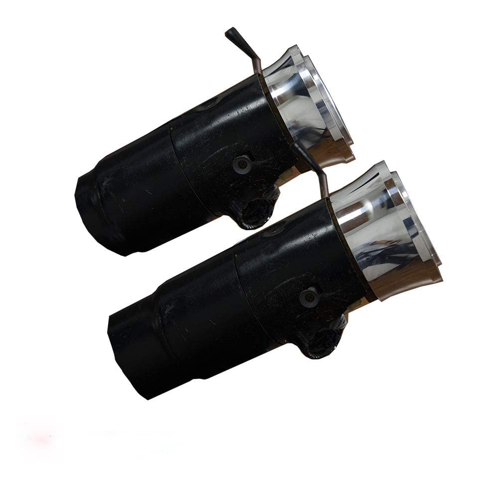 Flashpower Steering Wheel Short Adapter 9 bolt and Horn Button Polished Compatible with GM Chevy GMC 69-94