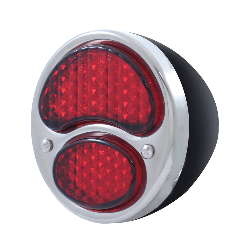 United Pacific FTL2831LEDBAR 192831 LED Tail Light Assy With Black Housing, All Red Lens, Righthand, 12 Volt