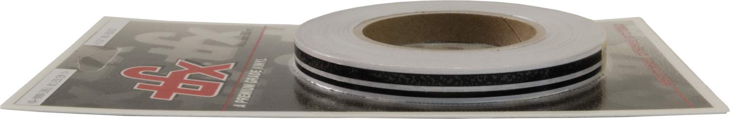 Universal Tfx 00043061 - Auto Customizing Dual Pinstripe -(1/4'') 4/16'' X 50' (1/8    Stripe, 1/16'' Gap, Then 1/16    Stripe)-