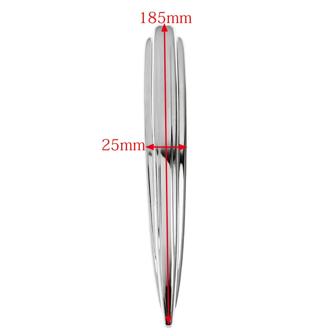 Hdbubalus Motorcycle Chrome Front Fender Trim Fit For Harley Touring Trike Models 1984-2023 Heritage Softail 1986-2017 Fld 2012-2016