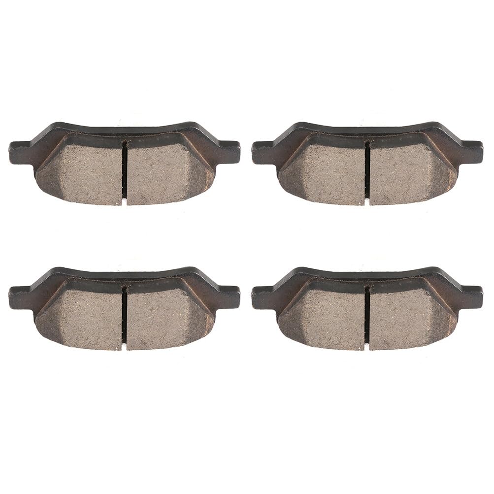 Cciyu D1402 Rear Ceramic Disc Brake Pads Kit For Toyota Venza 2009-2016 4Pcs