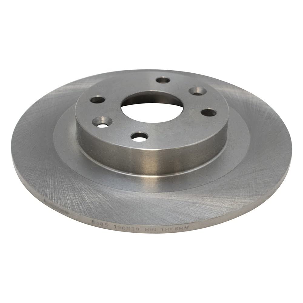 Trq Rear Brake Rotors Set Solid Compatible With 1991-2002 Ford Escort 1994-2005 Mazda Miata 1992-1995 Mx-3 1990-1998 Protege 199