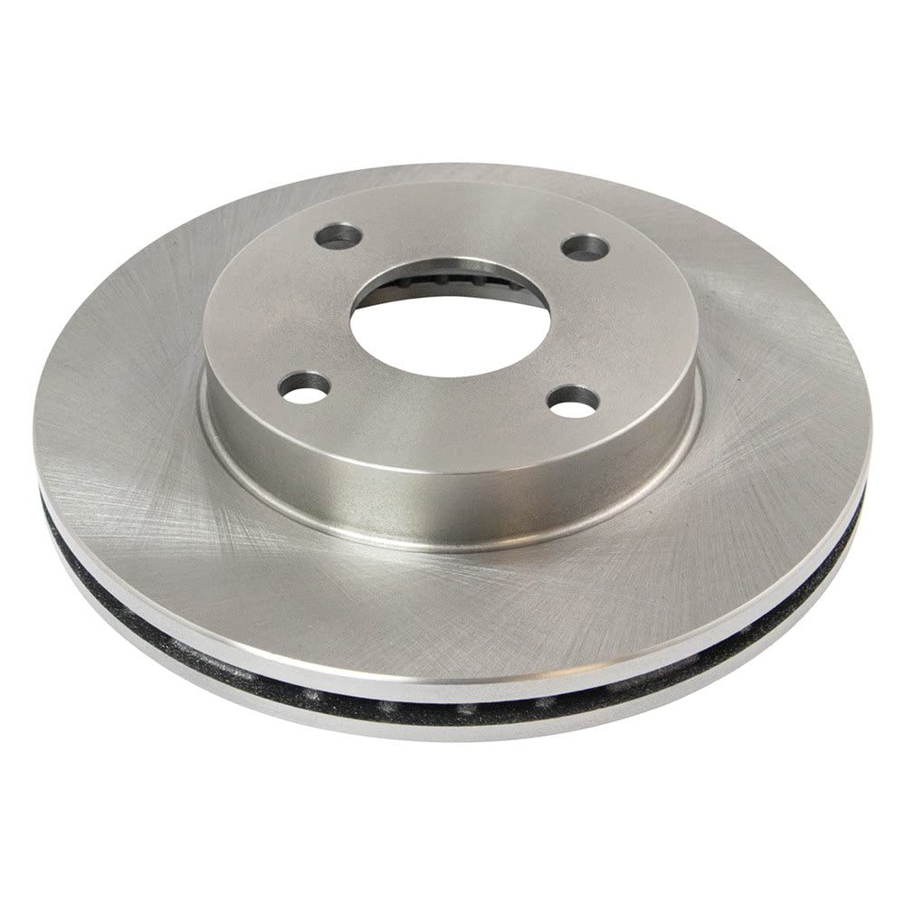 Trq Front Brake Rotors Set Vented Compatible With 1999-2001 Mazda Protege