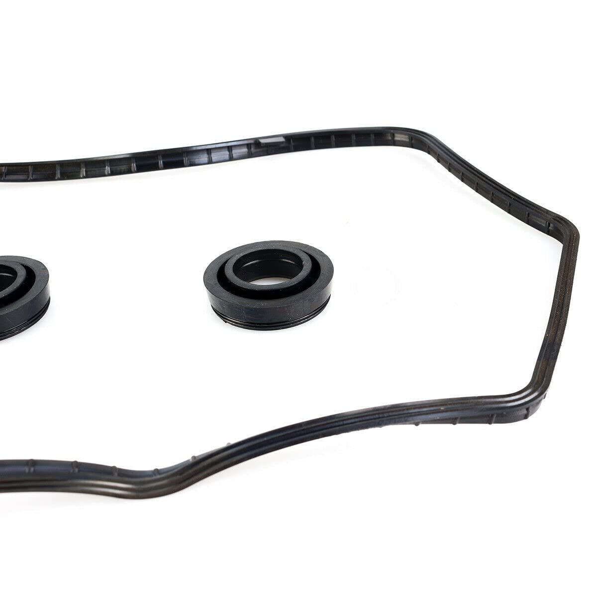 AUCERAMIC VS50741R Engine Valve Cover Gasket Set Fit for 2006-2015 Honda Civic 2016-2017 HR-V 2013-2015 Acura ILX 1.8L 2.0L L4 1