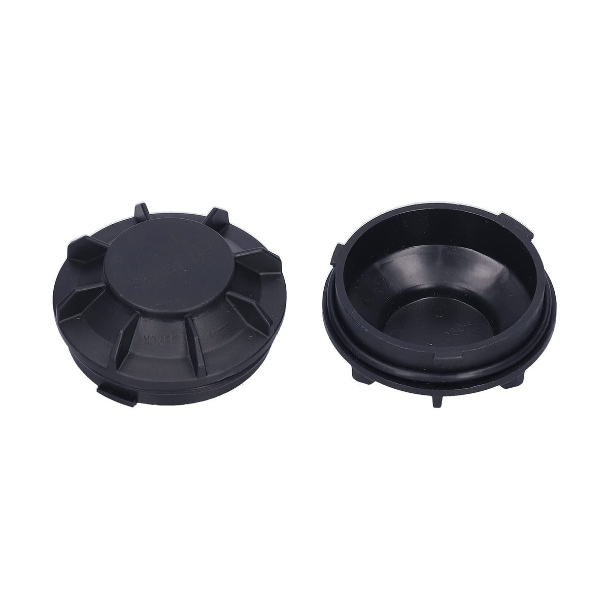 Keenso 1 Pair Rustproof Abs Plastic Headlight Tail Cover Waterproof Fit For Yzf WBCARB09Q8YW621