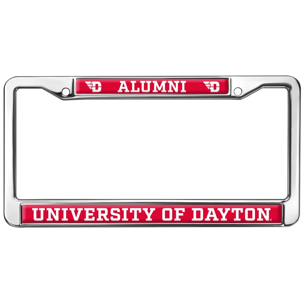 University of Dayton Alumni Logo Full Size Standard License Plate Metal Frame