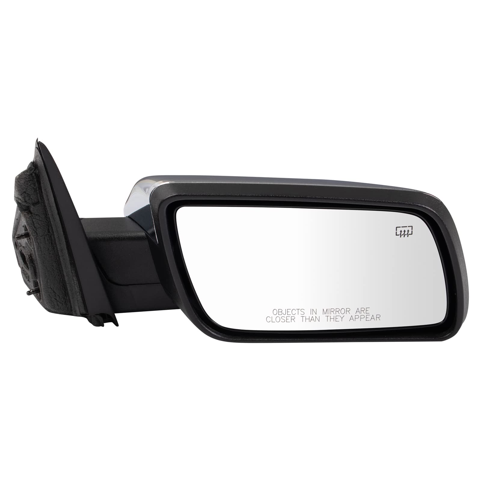 Trq Right Mirror With Heat With Memory Passenger Side Compatible With 2009-2012 Ford Flex Fo1321360
