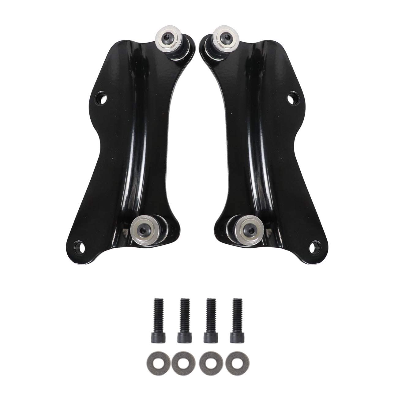 Kolemo 4 Point Docking Hardware Kit Compatible With For Harley Touring Street Glide,Electra Glide, Road Glide, Road King 2014-20