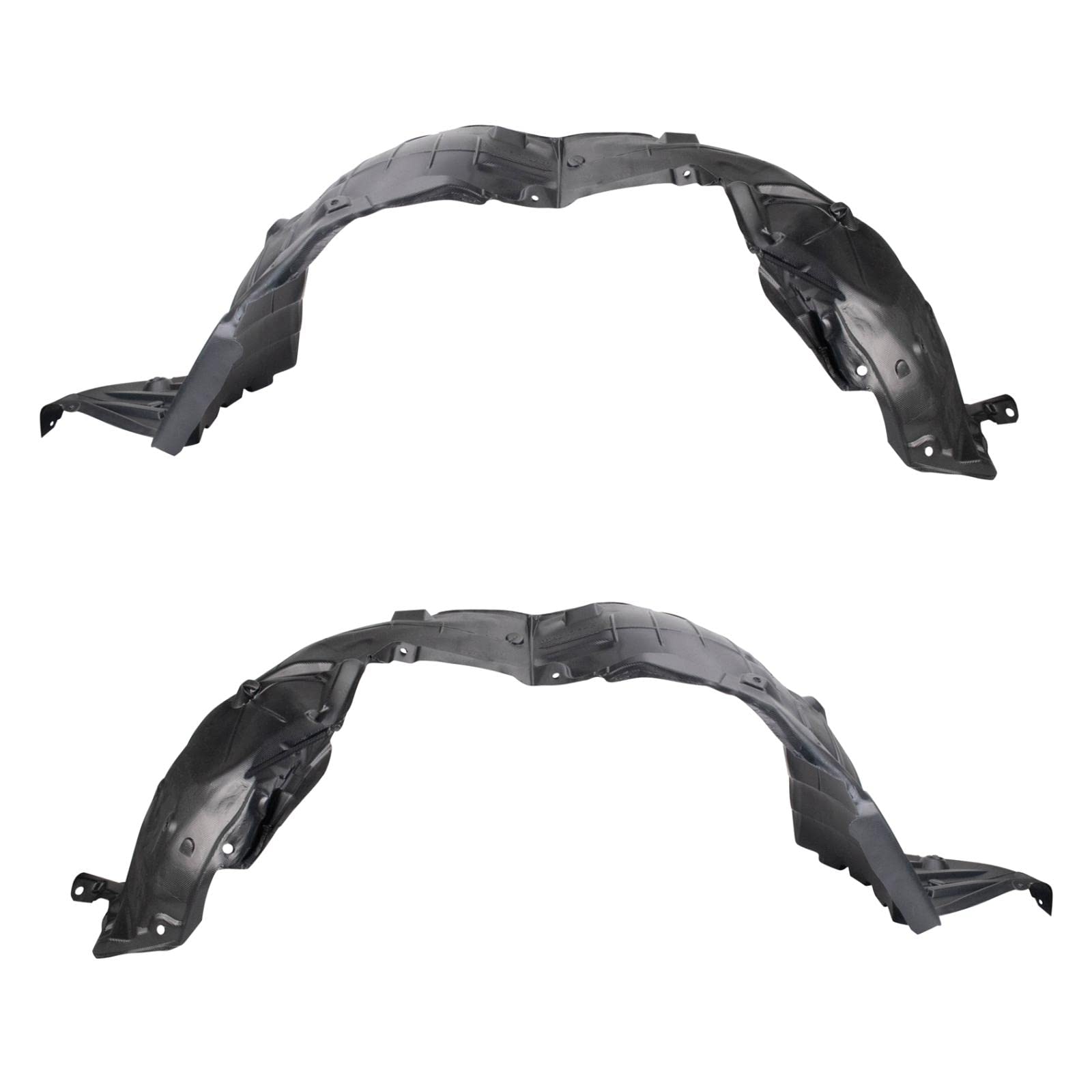 Trq Front Inner Fender Liner Set Driver & Passenger Side Ni1248134 Ni1249134 Compatible With 2013-2015 Nissan Altima