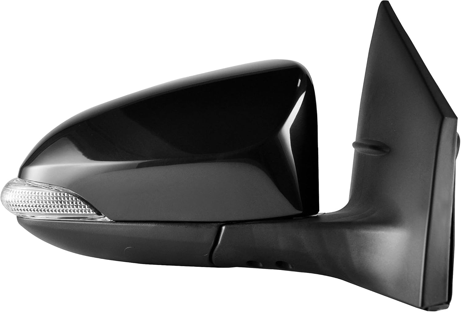 Dependable Direct Passenger Side Unpainted Heated Power Operated With Signal Side View Mirror for 2014-2017 Toyota Corolla - Parts Link #: TO1321295