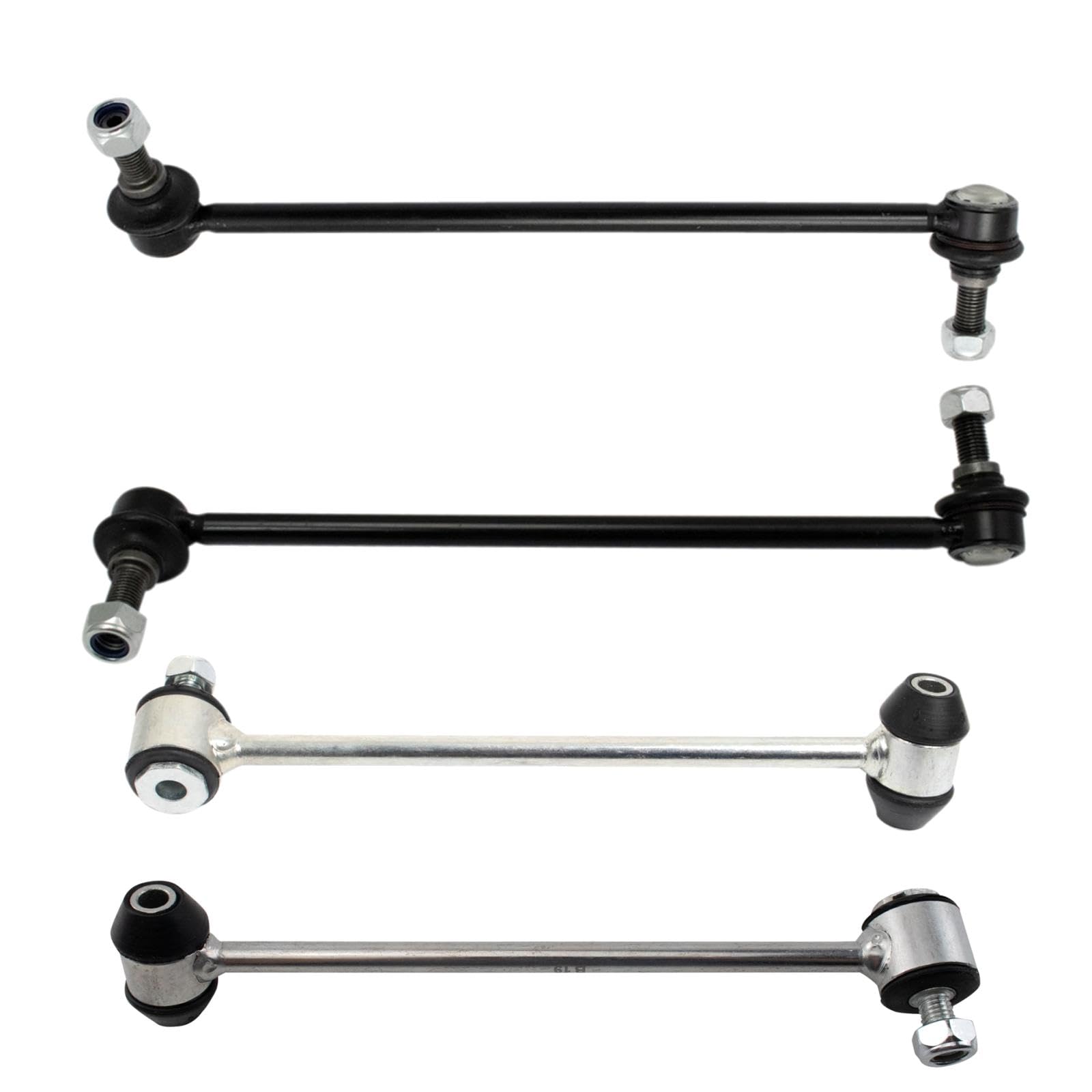 Trq Front & Rear Sway Bar Stabilizer Link Set Compatible With 2012-2015 Mercedes-Benz C250 2008-2011 C300 2008-2015 C350 C63 Amg