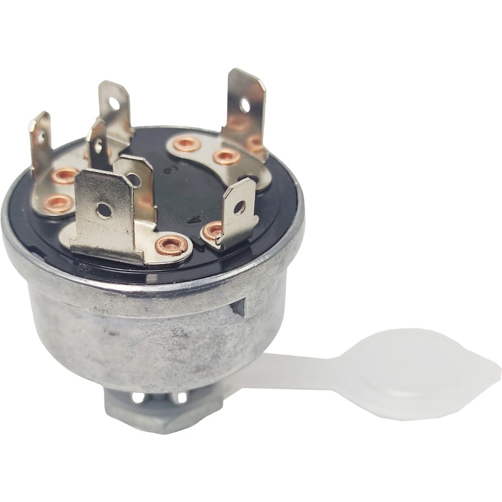 XYZIL Ignition Switch Compatible with Ford Tractor 4600 4630 4830 5030 5600 6600 5110 515 530A 531 535 3230 3430 3930 8530 8630