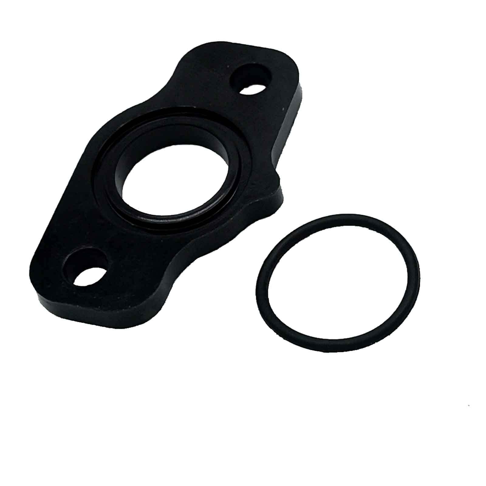 Gaoshun Carburetor Mounting Joint Insulator & Seal O-Ring Rubber Black For Suzuki Lt 80 Quadsport 1987-2006
