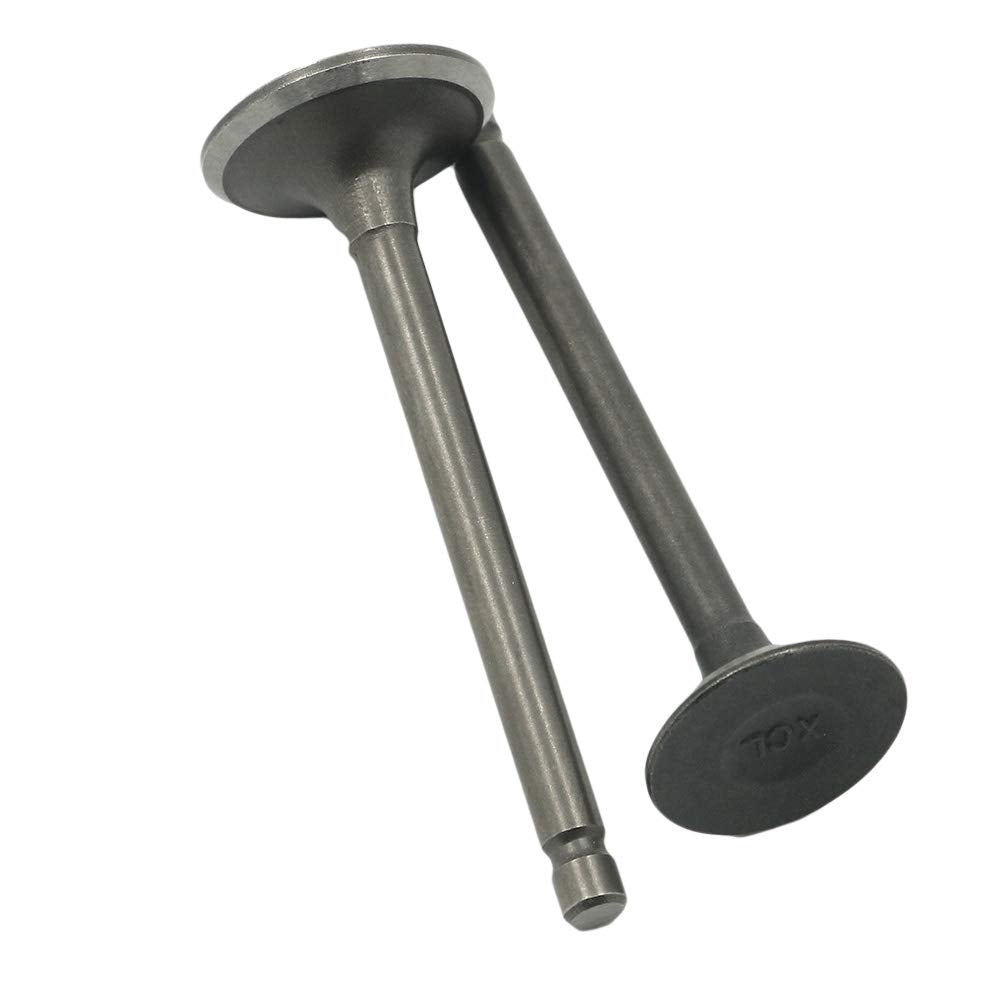 Autovic Valve Set Intake Exhaust Valves For Yamaha Atv Badger Realtree Hunter Champ Raptor Yfm80R Yfm80W Yfm100 Replace 22K-1211